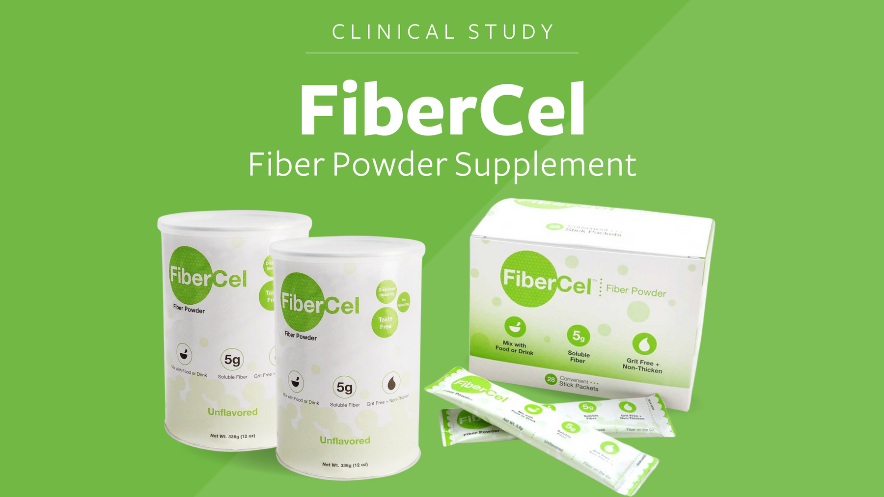 FiberCel Clinical Studies