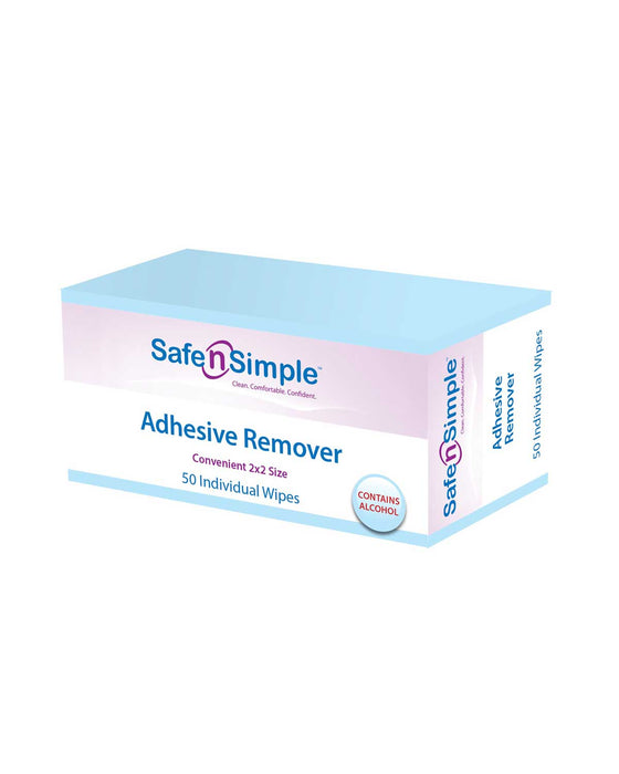 Safe n Simple Adhesive Remover (Alcohol Base) (50/box)