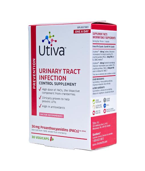 Utiva UTI Control Supplement